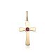MOISS přívěsek ze žlutého zlata KŘÍŽEK