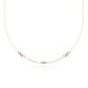 MOISS náhrdelník ze žlutého zlata BICOLOR