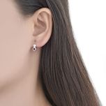 MOISS stříbrné náušnice
