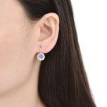 MOISS stříbrné náušnice KRUH