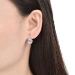 MOISS stříbrné náušnice KRUH