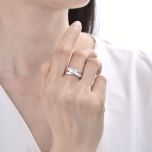 MOISS stříbrný prsten