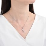 MOISS stříbrný přívěsek PES