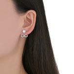 MOISS stříbrné náušnice MAŠLE