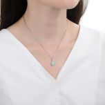 MOISS stříbrný přívěsek OPÁL