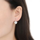 MOISS stříbrné náušnice MOTÝL