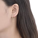 MOISS stříbrné náušnice