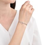 MOISS stříbrný náramek SRDCE