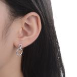 MOISS stříbrné náušnice