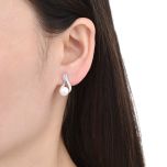 MOISS perlové stříbrné náušnice