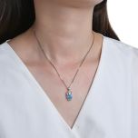 MOISS stříbrný přívěsek OPÁL