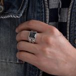 DIVERSE stříbrný prsten UNI 60-66