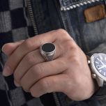 DIVERSE stříbrný prsten UNI 60-66