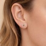 MOISS naušnice ze žlutého zlata PODKOVA