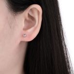 MOISS stříbrné náušnice