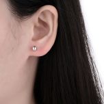 MOISS stříbrné náušnice